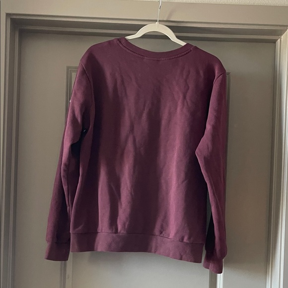 Columbia Burgundy Pullover Sweatshirt with White Logo - Picture 4 of 4